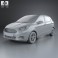 Ford Ka 2014 3d model