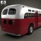 GM Old Look transit bus 1953 3d model