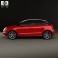 Audi A1 sportback 2012 3d model