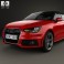 Audi A1 sportback 2012 3d model