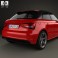 Audi A1 sportback 2012 3d model