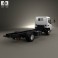 Hino 300-616 Chassis Truck 2007 3d model