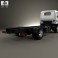 Hino 300-616 Chassis Truck 2007 3d model