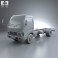 Hino 300-616 Chassis Truck 2007 3d model