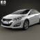 Hyundai i40 sedan (EU) 2012 3d model