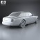 Rolls-Royce Phantom sedan 2012 3d model
