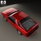 Chrysler Daytona Shelby Z 1987 3d model