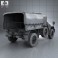 DAF YA-126 Radio Truck 1952 3d model