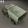 DAF YA-126 Radio Truck 1952 3d model