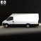 Iveco Daily Panel Van H2 2011 3d model