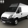 Iveco Daily Panel Van H2 2011 3d model
