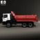 Volkswagen Constellation Tipper Truck 2011 3d model