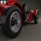 Aston Martin 2-Litre Speed Model 1939 3d model