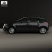 Citroen C4 hatchback 2008 3d model