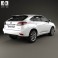Lexus RX F-sport hybrid 2012 3d model
