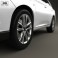 Lexus RX F-sport hybrid 2012 3d model