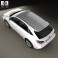 Lexus RX F-sport hybrid 2012 3d model