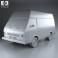 Volkswagen LT Panel Van 1975 3d model