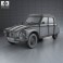Citroen Dyane 1967 3d model