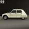Citroen Dyane 1967 3d model