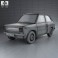 Fiat 133 1977 3d model