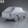 Fiat 133 1977 3d model