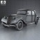 Citroen Traction Avant 1934 3d model