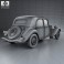 Citroen Traction Avant 1934 3d model