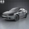 Mitsubishi Lancer sedan 2012 3d model