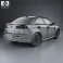 Mitsubishi Lancer sedan 2012 3d model