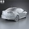 Mitsubishi Lancer sedan 2012 3d model