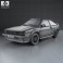 Volkswagen Scirocco 1986 3d model