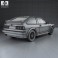Volkswagen Scirocco 1986 3d model