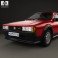Volkswagen Scirocco 1986 3d model