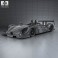 Porsche RS Spyder 2008 3d model