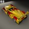 Porsche RS Spyder 2008 3d model