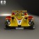 Porsche RS Spyder 2008 3d model