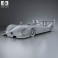 Porsche RS Spyder 2008 3d model
