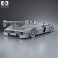 Porsche RS Spyder 2008 3d model