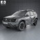 Renault Duster 2012 3d model