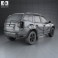 Renault Duster 2012 3d model