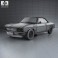 Chevrolet Corvair 1965 3d model