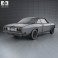 Chevrolet Corvair 1965 3d model