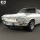 Chevrolet Corvair 1965 3d model