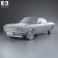 Chevrolet Corvair 1965 3d model