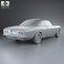 Chevrolet Corvair 1965 3d model