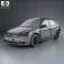Honda Civic 2001 3d model