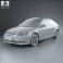 Honda Civic 2001 3d model