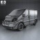 Renault Trafic Passenger SWB SR 2011 3d model