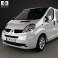 Renault Trafic Passenger SWB SR 2011 3d model
